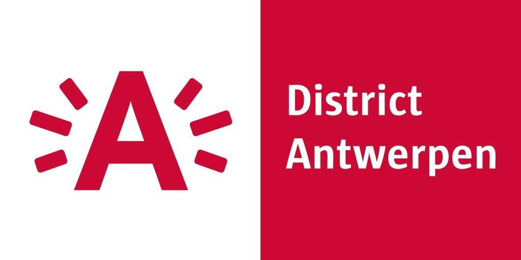 Logo officiel du district d'Anvers 2019