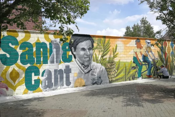 Herentals heeft heldenmuur: “normaal teken ik geen portretten”