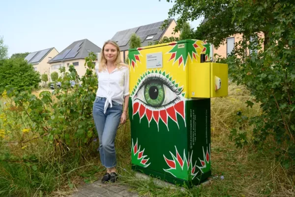 Kalmthoutse kunstenaars transformeren nutskasten tot kunstkasten