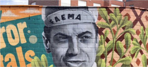 Zoeken naar kunstwerkjes in Tabula Rasa, kies ontwerp muurschildering
