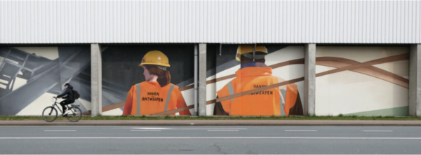 Versterk employee management met een doordachte mural voor jouw bedrijf - buiten